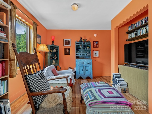 32 Sugar Cove Rd, Weaverville, NC 28787 - living room with wood finished floors