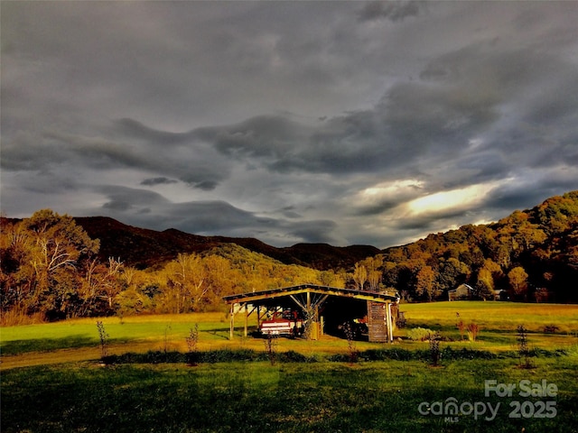 32 Sugar Cove Rd, Weaverville, NC 28787 - mountain view with rural landscape