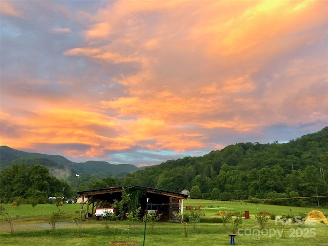 32 Sugar Cove Rd, Weaverville, NC 28787 - view of mountain background with rural landscape