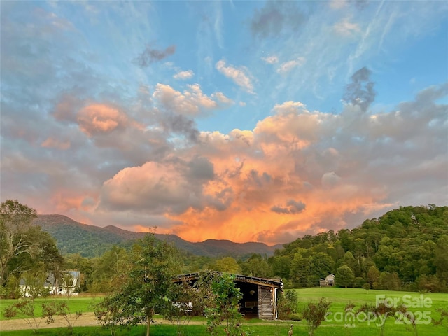 32 Sugar Cove Rd, Weaverville, NC 28787 - view of mountain background