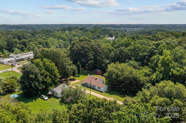 509 8th Avenue Ext, Cramerton, NC 28032 - drone / aerial view of a heavily wooded area