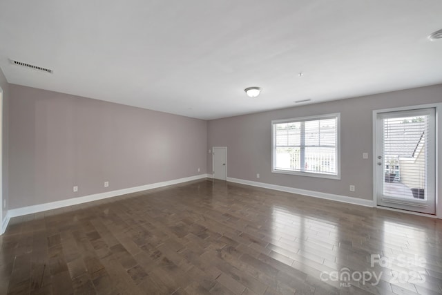 329 Wave Crest Dr, Tega Cay, SC 29708 - unfurnished room featuring dark wood-type flooring and baseboards