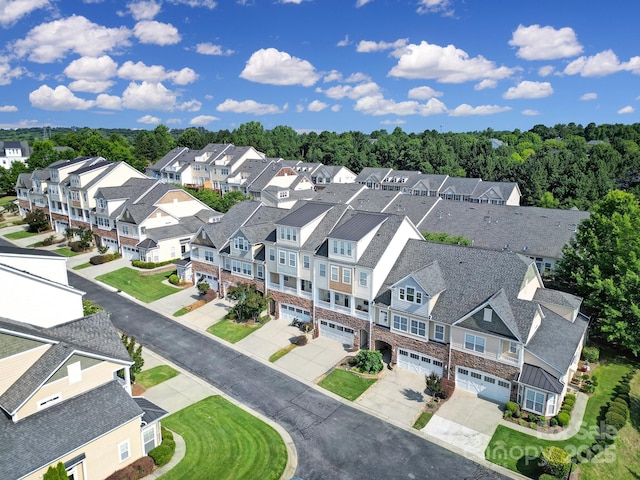329 Wave Crest Dr, Tega Cay, SC 29708 - aerial perspective of suburban area