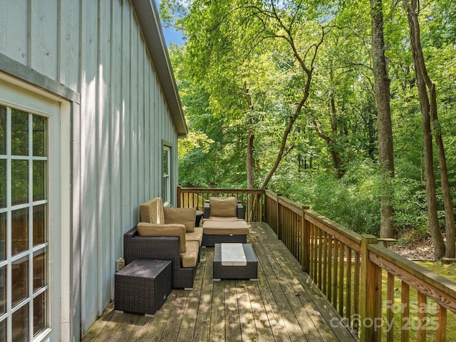 5007 Rehobeth Rd, Waxhaw, NC 28173 - wooden terrace with an outdoor hangout area
