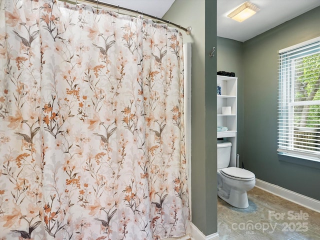 5007 Rehobeth Rd, Waxhaw, NC 28173 - full bathroom with a shower with shower curtain and tile patterned floors