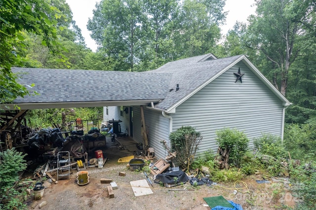 164 Horseplay Ln, Lake Toxaway, NC 28747 - view of front of property with a shingled roof