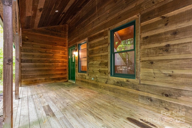 25 Trillium Trce, Maggie Valley, NC 28751 - view of wooden terrace