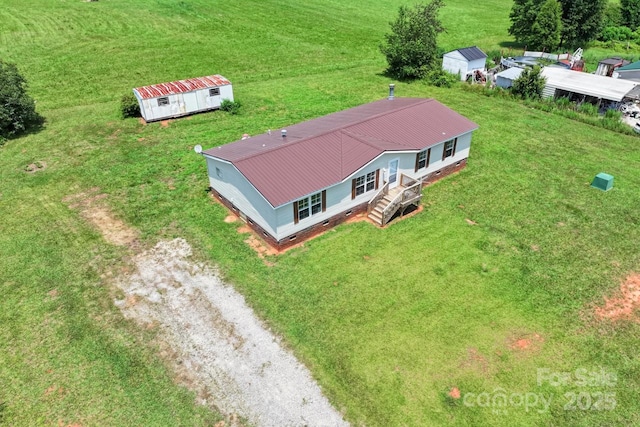 1133 Lynn Ln, Catawba, NC 28609 - aerial view of property and surrounding area