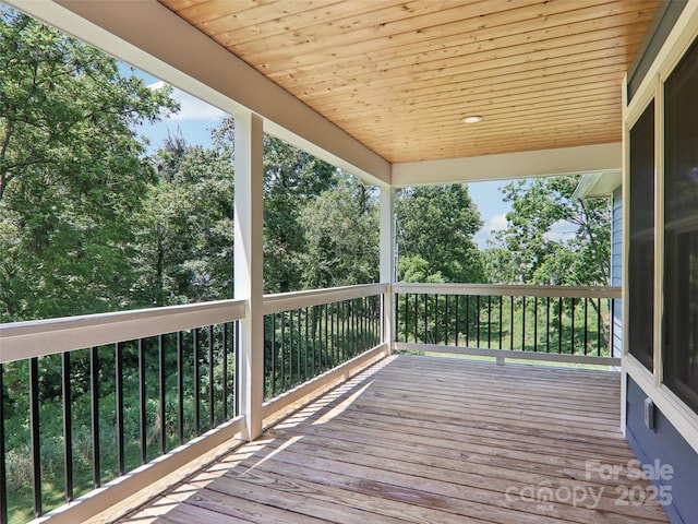 278 Ollie Weaver Rd, Weaverville, NC 28787 - view of wooden terrace