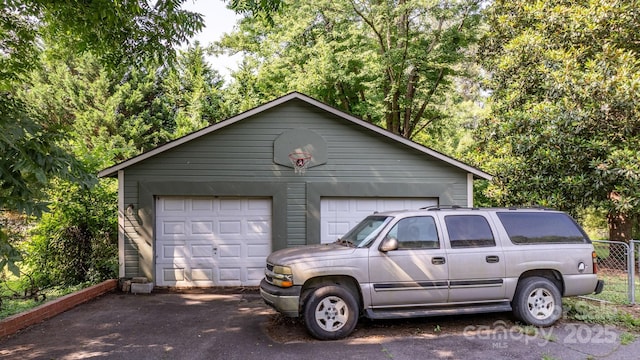 313 E Main St, Morganton, NC 28655 - view of detached garage