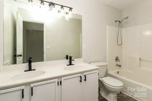 1628 Sandpiper Dr, Rock Hill, SC 29732 - bathroom featuring double vanity and tub / shower combination