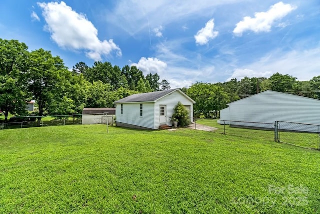 7724 E Holly Grove Rd, Thomasville, NC 27360 - view of fenced backyard