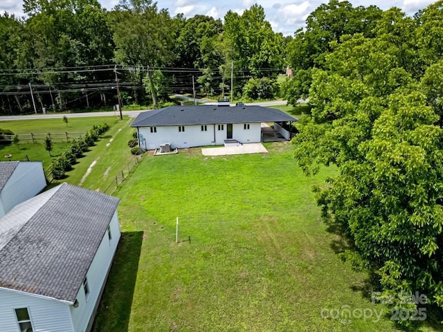 7724 E Holly Grove Rd, Thomasville, NC 27360 - view from above of property
