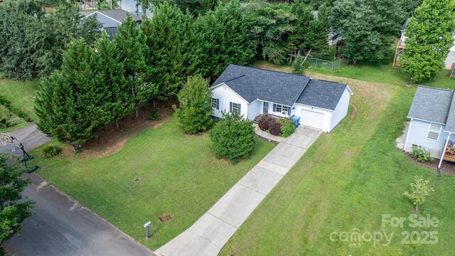 1265 39th Street Cir, Hickory, NC 28602 - view from above of property