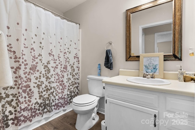1265 39th Street Cir, Hickory, NC 28602 - bathroom with vanity and wood finished floors
