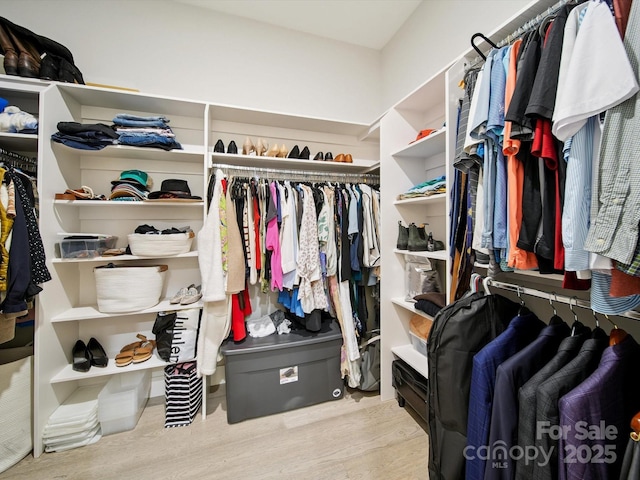 2108 Lakeview Cir, Matthews, NC 28105 - spacious closet with wood finished floors