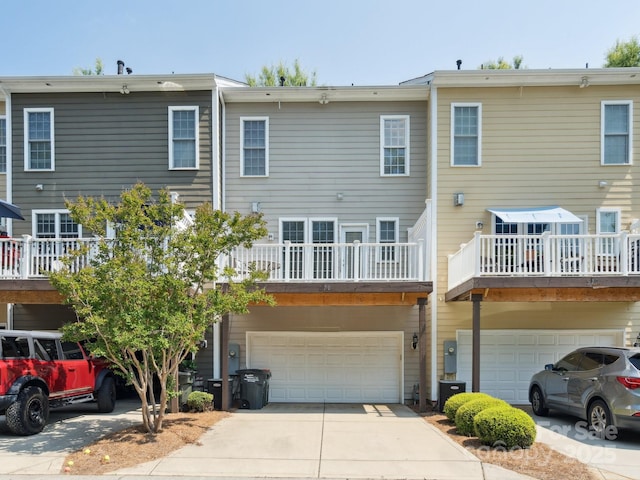 570 Sixth Baxter Xing Unit 16, Fort Mill, SC 29708 - back of house with a garage and driveway