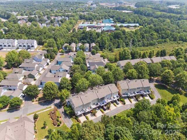 570 Sixth Baxter Xing Unit 16, Fort Mill, SC 29708 - aerial view of residential area featuring a heavily wooded area