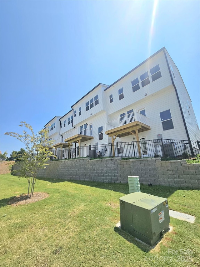 2137 Barrowcliffe Dr Unit 49, Concord, NC 28027 - back of property