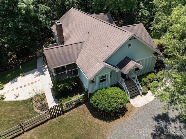 14019 Fountain Ln, Charlotte, NC 28278 - view of subject property