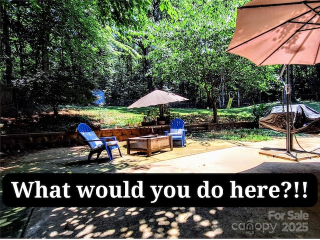 3616 Fair Oaks Pl NW, Concord, NC 28027 - view of patio / terrace
