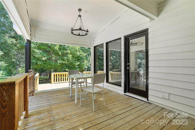 7109 Forney Hill Rd, Denver, NC 28037 - view of wooden deck