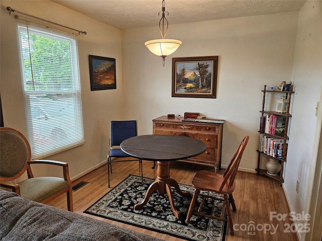 1982 Conley Rd, Morganton, NC 28655 - dining space with wood finished floors