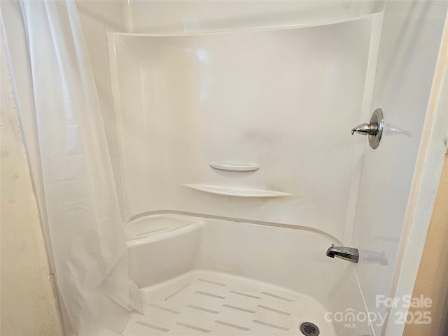 1982 Conley Rd, Morganton, NC 28655 - bathroom featuring curtained shower