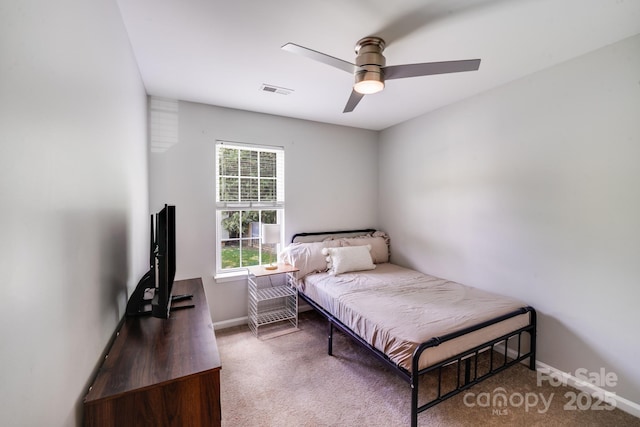 5116 Crane Point Dr, Charlotte, NC 28227 - bedroom featuring carpet and a ceiling fan