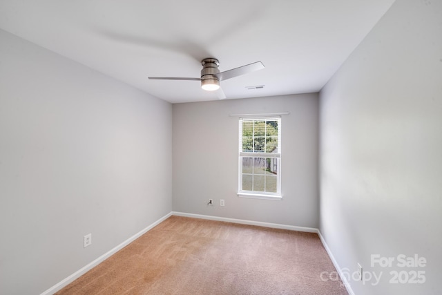 5116 Crane Point Dr, Charlotte, NC 28227 - unfurnished room featuring light carpet and a ceiling fan