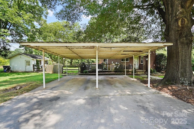 1104 Pump Station Rd, Kannapolis, NC 28081 - view of parking featuring concrete driveway