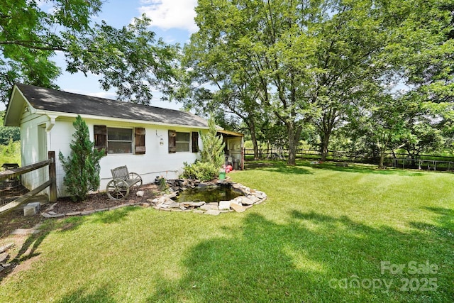 1104 Pump Station Rd, Kannapolis, NC 28081 - view of yard