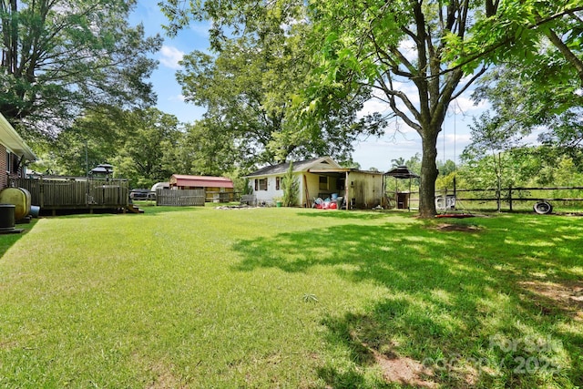 1104 Pump Station Rd, Kannapolis, NC 28081 - view of yard
