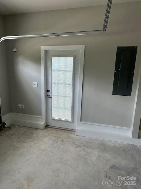1411 Cottage Green Dr Unit 218, Monroe, NC 28112 - view of exterior entry featuring electric panel and a patio