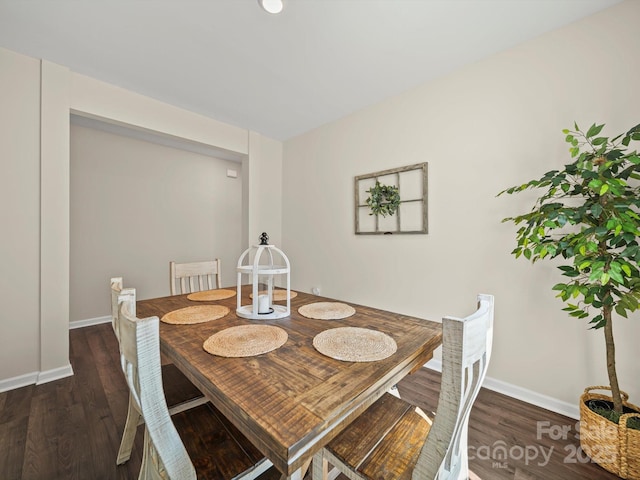 404 Saddlebred Ln, Locust, NC 28097 - dining room featuring baseboards and wood finished floors