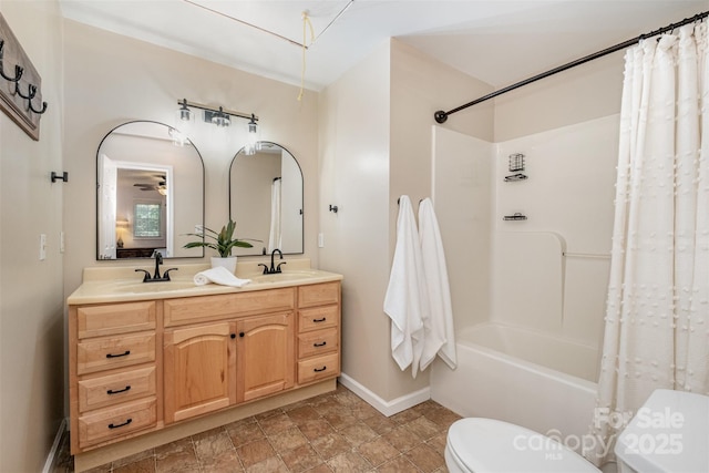 4919 Rehobeth Rd, Waxhaw, NC 28173 - full bath with shower / bath combo and double vanity