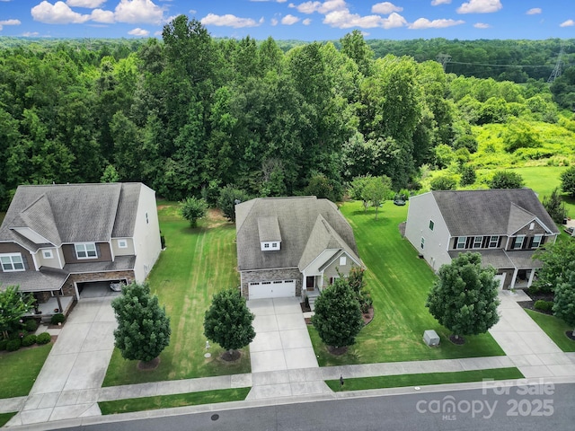 248 Catoctin Rd, Rock Hill, SC 29732 - view of subject property with a heavily wooded area