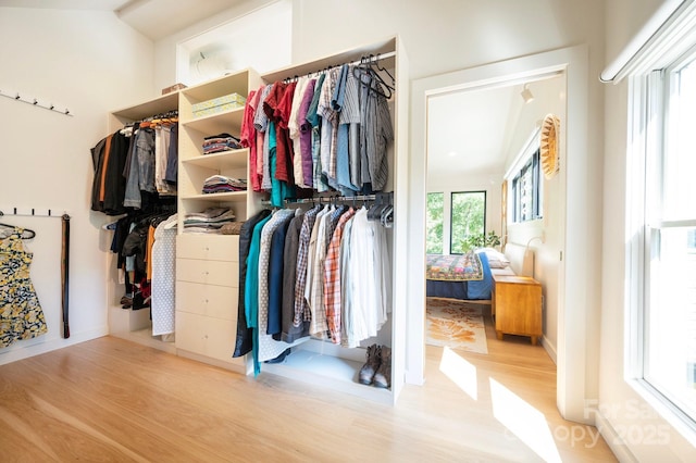 136 Graveyard Rd, Fairview, NC 28730 - walk in closet featuring wood finished floors