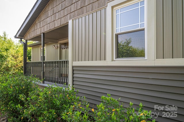 2420 Timberland Hills Dr, Newton, NC 28658 - view of side of property with board and batten siding