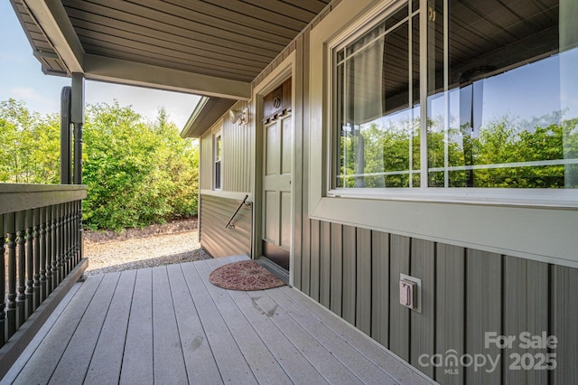 2420 Timberland Hills Dr, Newton, NC 28658 - view of wooden terrace