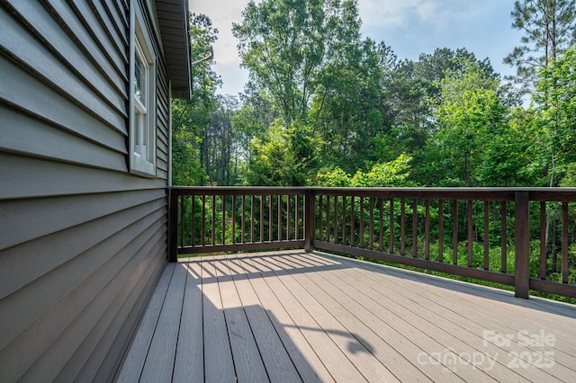 2420 Timberland Hills Dr, Newton, NC 28658 - view of wooden deck