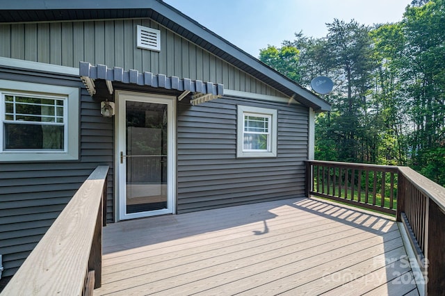 2420 Timberland Hills Dr, Newton, NC 28658 - view of deck