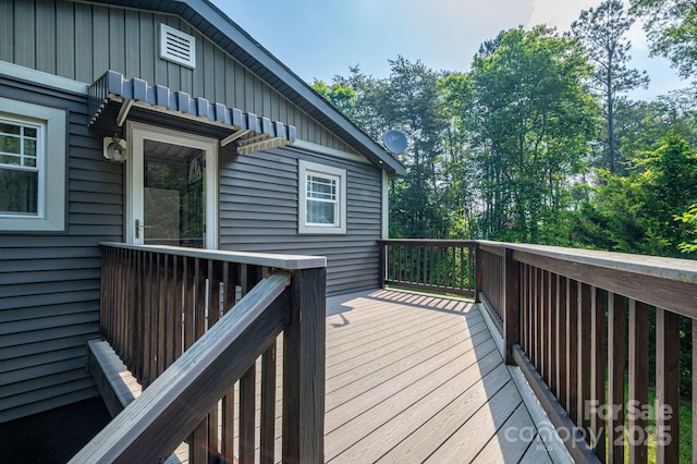 2420 Timberland Hills Dr, Newton, NC 28658 - view of wooden deck