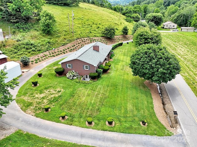 463 Golf Course Rd, Clyde, NC 28721 - view from above of property