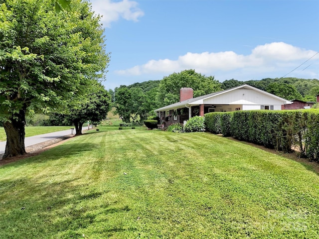 463 Golf Course Rd, Clyde, NC 28721 - view of green lawn