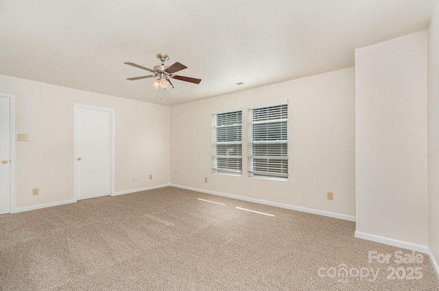 1432 Matthew Allen Cir, Kannapolis, NC 28081 - empty room featuring light carpet and ceiling fan