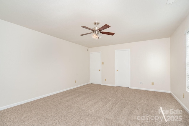 1432 Matthew Allen Cir, Kannapolis, NC 28081 - unfurnished room with ceiling fan and light carpet