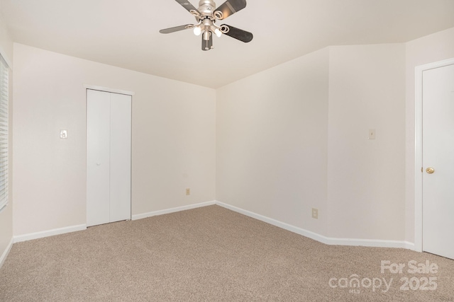 1432 Matthew Allen Cir, Kannapolis, NC 28081 - unfurnished room with light carpet and ceiling fan