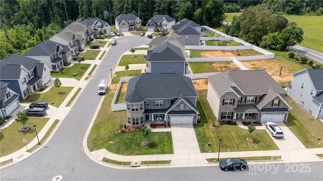 2110 Owls View Ln, Colfax, NC 27235 - aerial perspective of suburban area