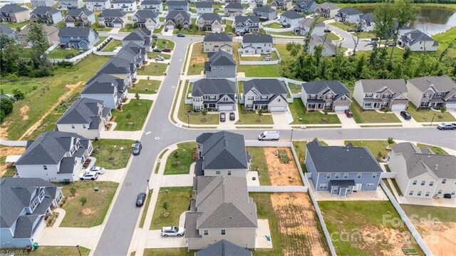 2110 Owls View Ln, Colfax, NC 27235 - aerial perspective of suburban area